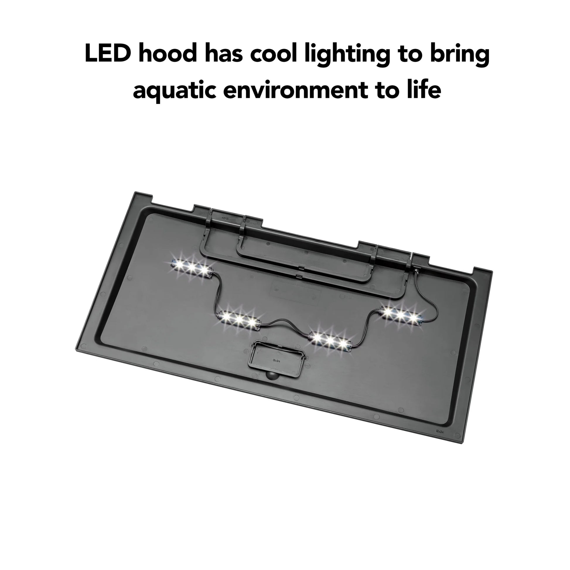 Aquarium Fish Tank Starter Kit with LED Lighting 20 High